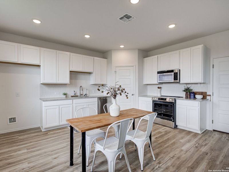 Furnished interior view inside a new home in Applewhite Meadows, San Antonio (Image 13).