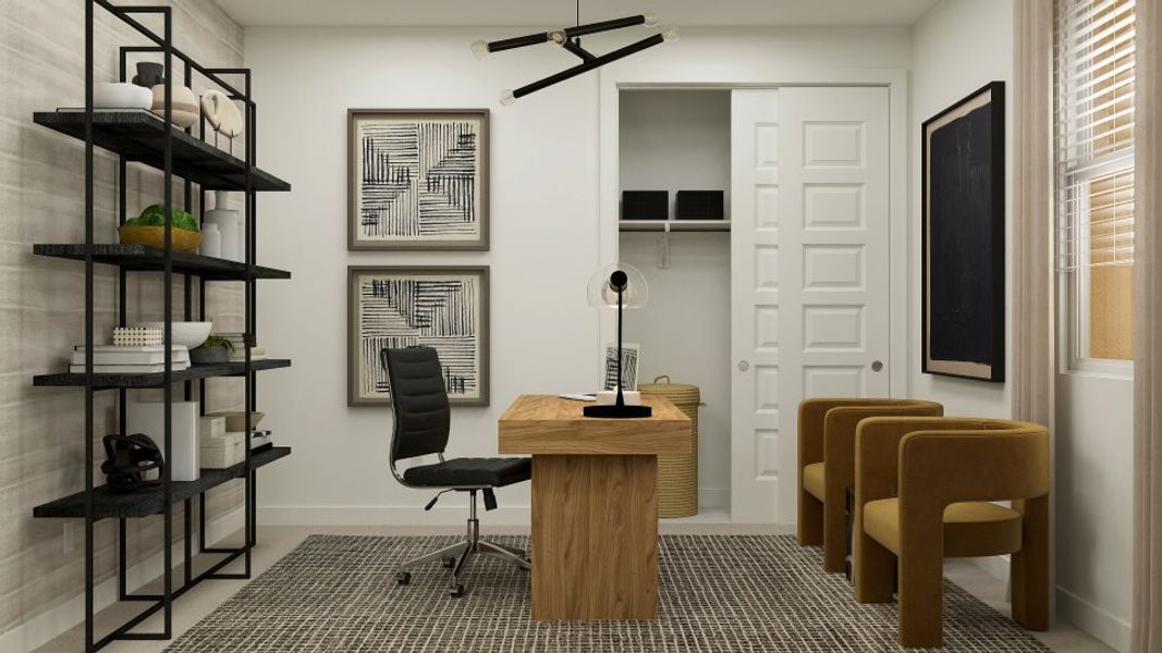 Pinnacle den interior