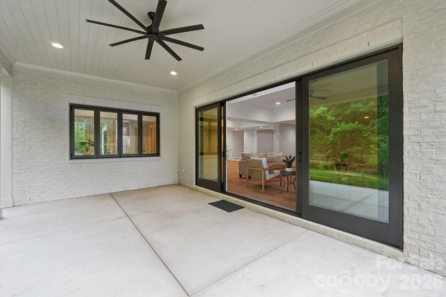 Exterior details and patio area of a home in Cardinal Crest, Weddington (Image 28). Exterior details and patio area of a home in Cardinal Crest, Weddington (Image 28).