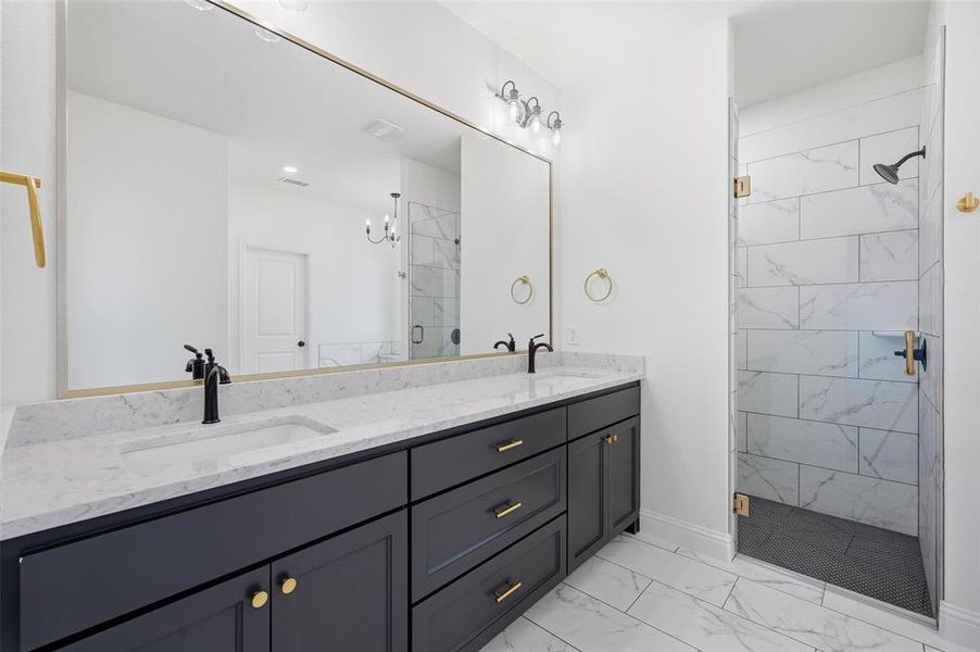 Furnished interior view inside a new home in , Boyd (Image 11).