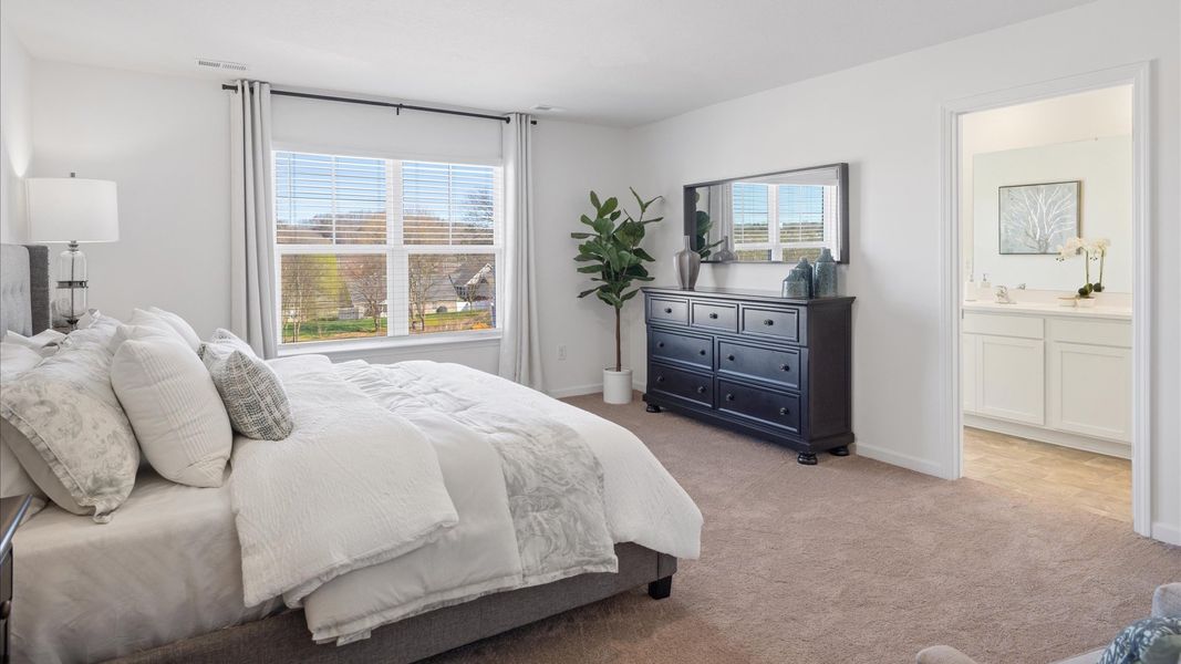 Representative furnished interior of a home built from the Darwin by D.R. Horton in Millstone Village, Morristown (Image 13).