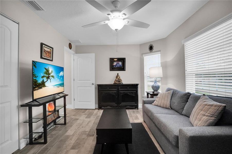 Furnished interior view inside a new home in , Port Charlotte (Image 19). Furnished interior view inside a new home in , Port Charlotte (Image 19).