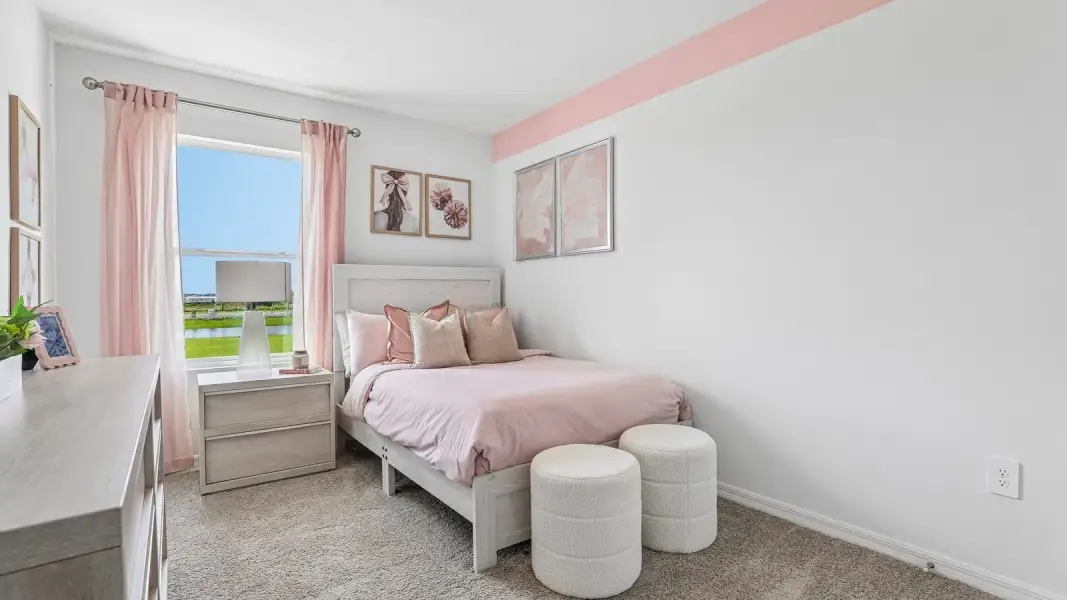 Furnished interior view inside a new home in Farm at Varrea, Plant City (Image 17).
