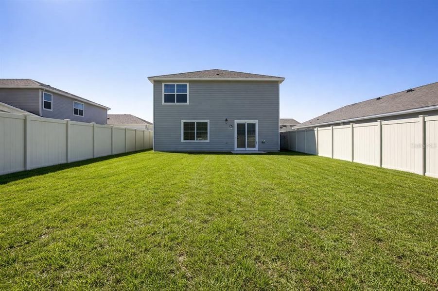 Exterior details and patio area of a home in , Eagle Lake (Image 3).