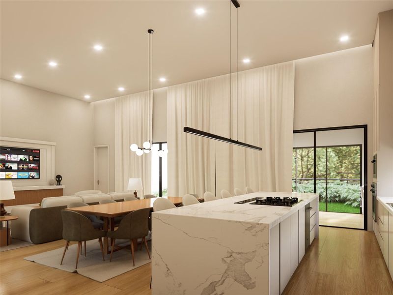 Furnished interior view inside a new home in , Wilton Manors (Image 5). Furnished interior view inside a new home in , Wilton Manors (Image 5).