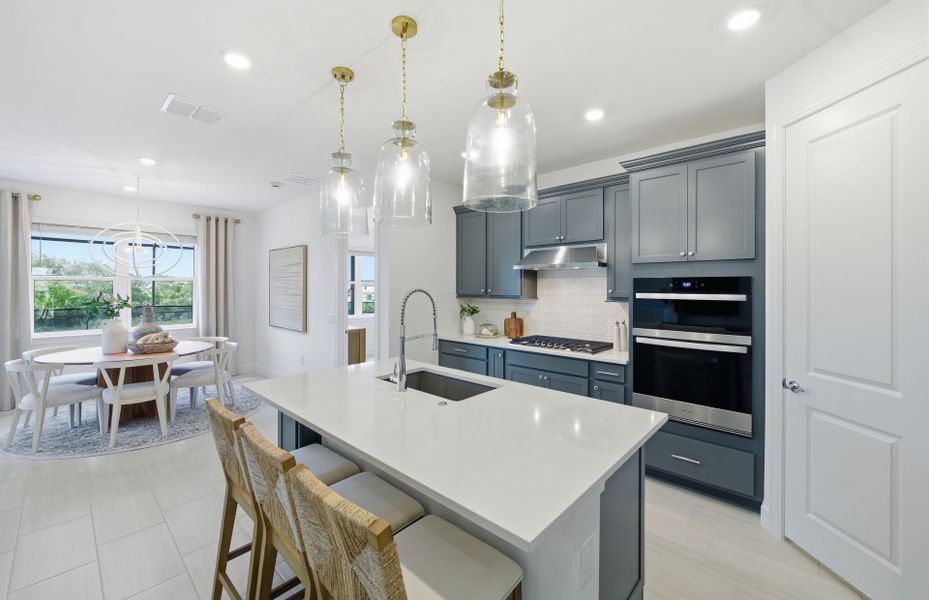Representative furnished interior of a home built from the Crestmere by Pulte Homes in Reagan Landing, Bradenton (Image 7). Representative furnished interior of a home built from the Crestmere by Pulte Homes in Reagan Landing, Bradenton (Image 7).