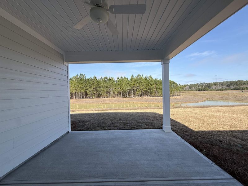 Exterior details and patio area of a home in Westwood Reserve, Conway (Image 17).