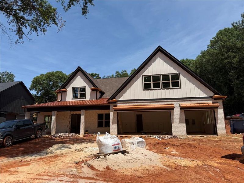 In-progress construction of a new home in , Buford, GA (Image 12). In-progress construction of a new home in , Buford, GA (Image 12).