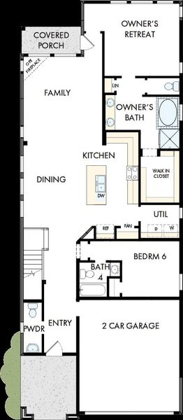 2D floor plan layout of this home in South Brook, Leander, TX (Image 2). 2D floor plan layout of this home in South Brook, Leander, TX (Image 2).
