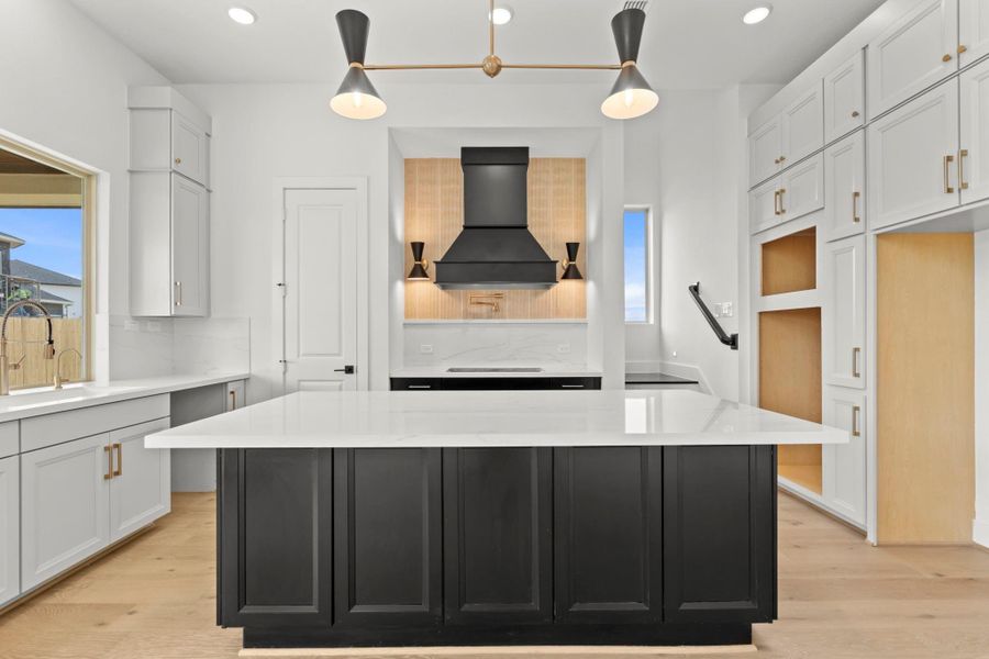 Furnished interior view inside a new home in Elyson 45' & 70', Katy (Image 11).