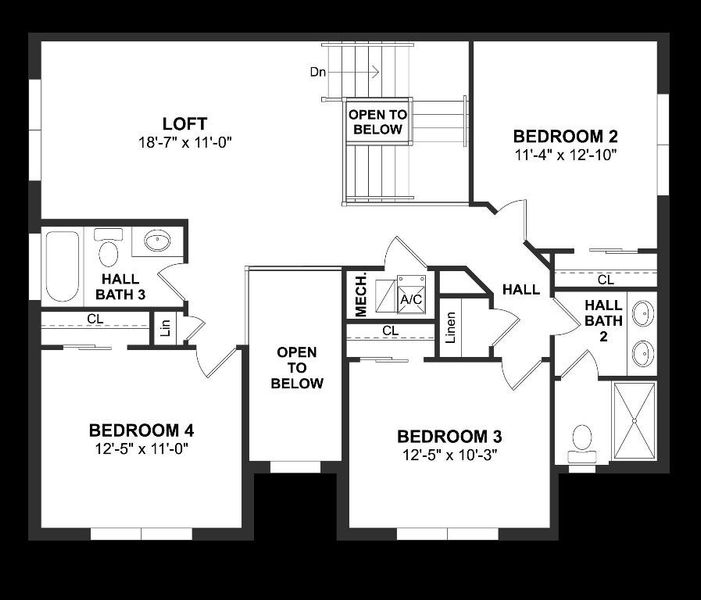Floor Plan - Second Floor