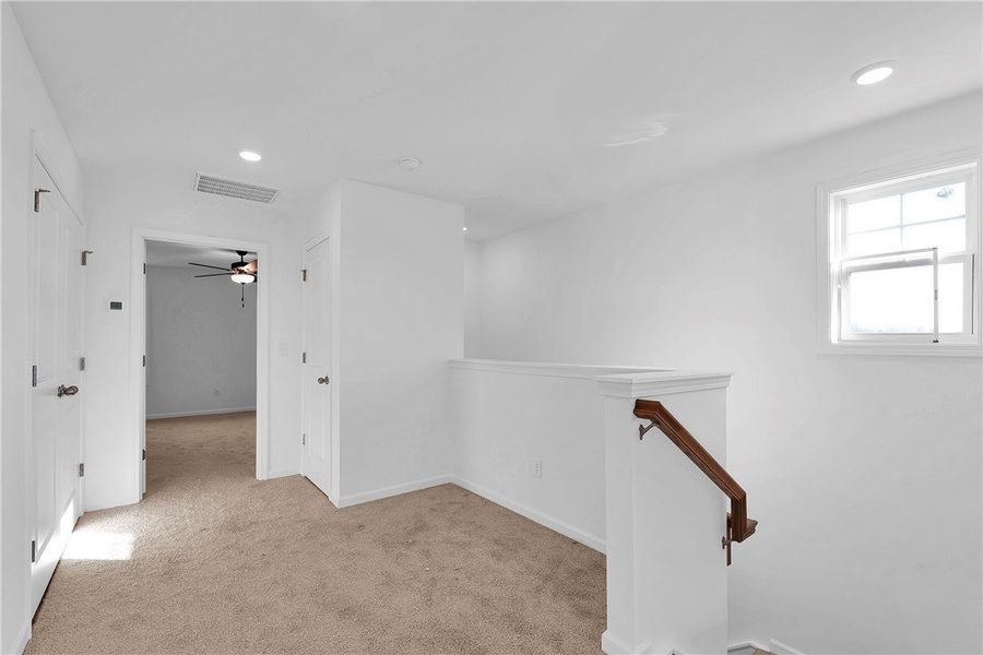 Spacious, unfurnished interior of a new home in Meece Townhomes, Easley (Image 18). Spacious, unfurnished interior of a new home in Meece Townhomes, Easley (Image 18).