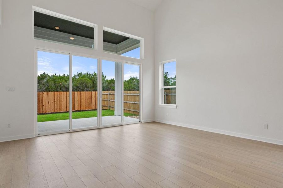Spacious, unfurnished interior of a new home in Heritage, Dripping Springs (Image 35).