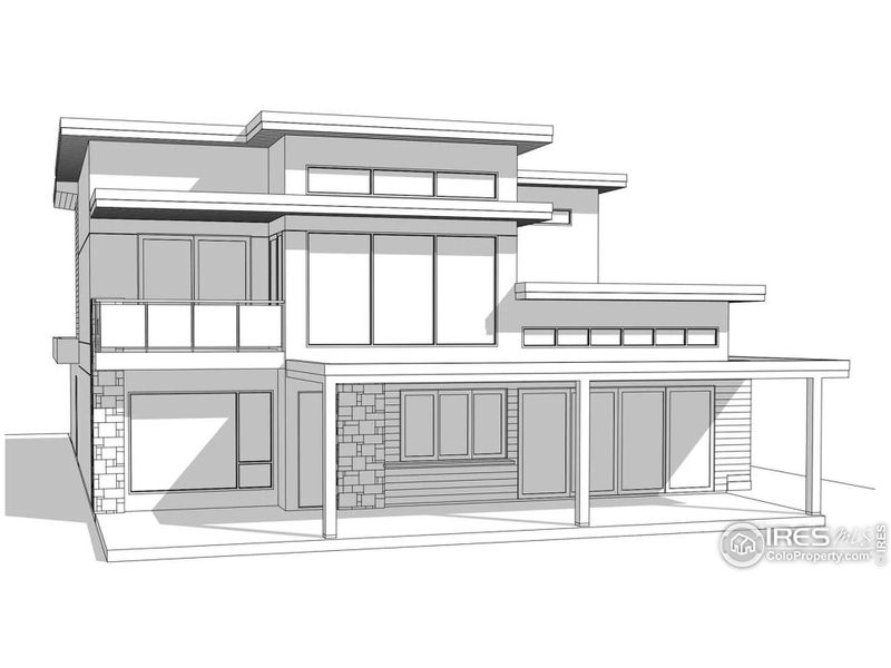 Back of Home (Concept only, plan and picture from House Designers, home not built) Back of Home (Concept only, plan and picture from House Designers, home not built)