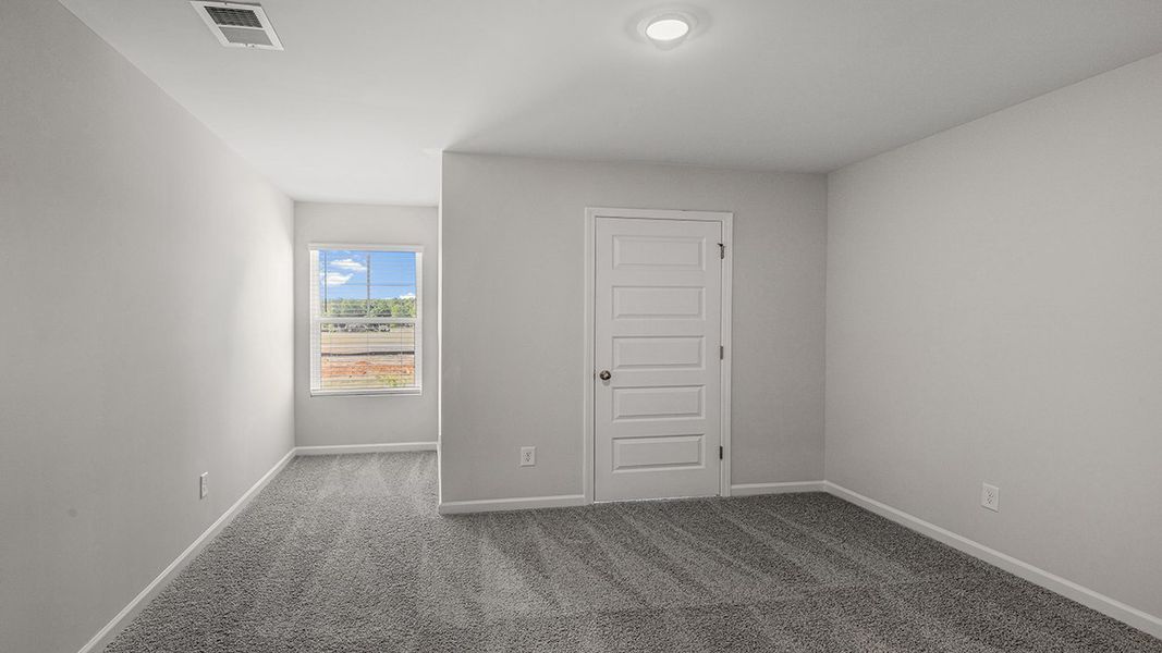 Spacious, unfurnished interior of a new home in Echo Glen, Stockbridge (Image 22). Spacious, unfurnished interior of a new home in Echo Glen, Stockbridge (Image 22).