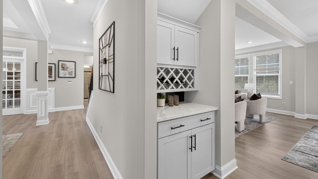 Furnished interior view inside a new home in Sylvan Creek, Denver (Image 13). Furnished interior view inside a new home in Sylvan Creek, Denver (Image 13).
