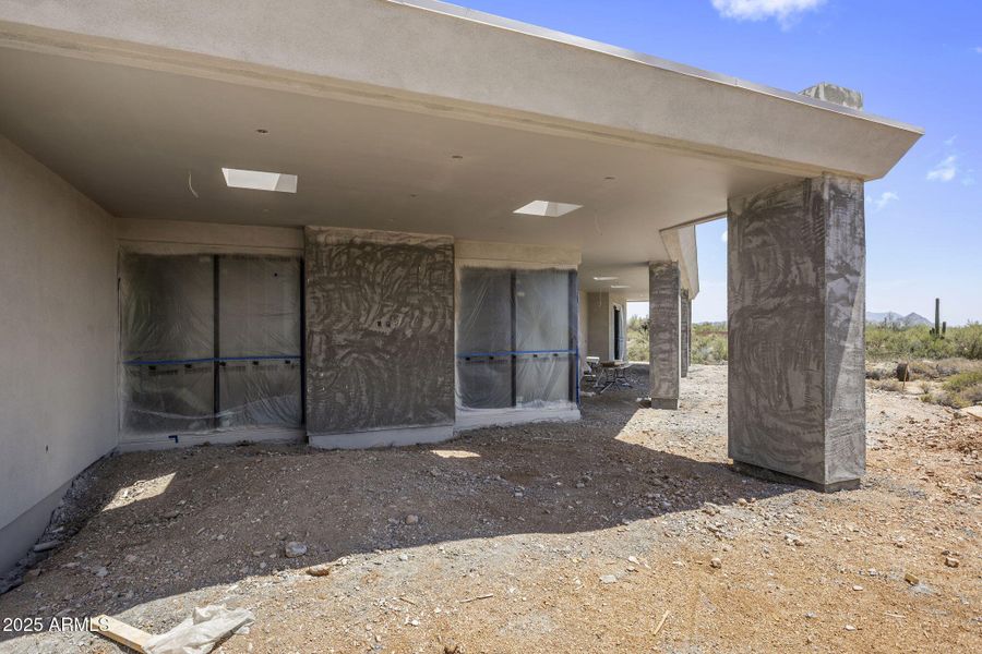 Sunset Sky Side Patio Sunset Sky Side Patio