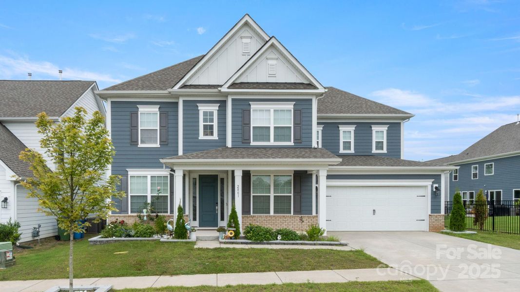 Front exterior of a new home in , Fort Mill, SC, highlighting curb appeal (Image 2).