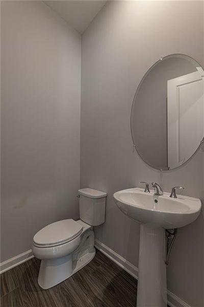 Furnished interior view inside a new home in Enclave at Edgewater, Canton (Image 41).