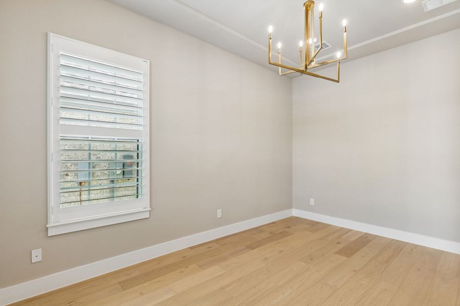 Spacious, unfurnished interior of a new home in Mosaic – 70′ Lots, Prosper (Image 43).