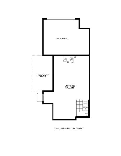 2D floor plan layout for the Edison by Hartford Homes in Trailside, Timnath, CO (Image 31).