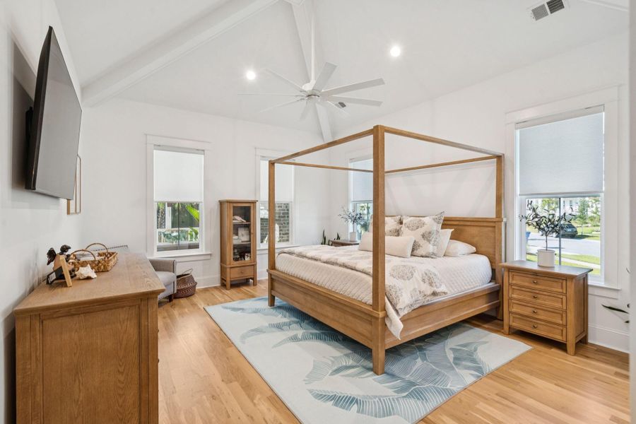 Furnished interior view inside a new home in , Mount Pleasant (Image 57).