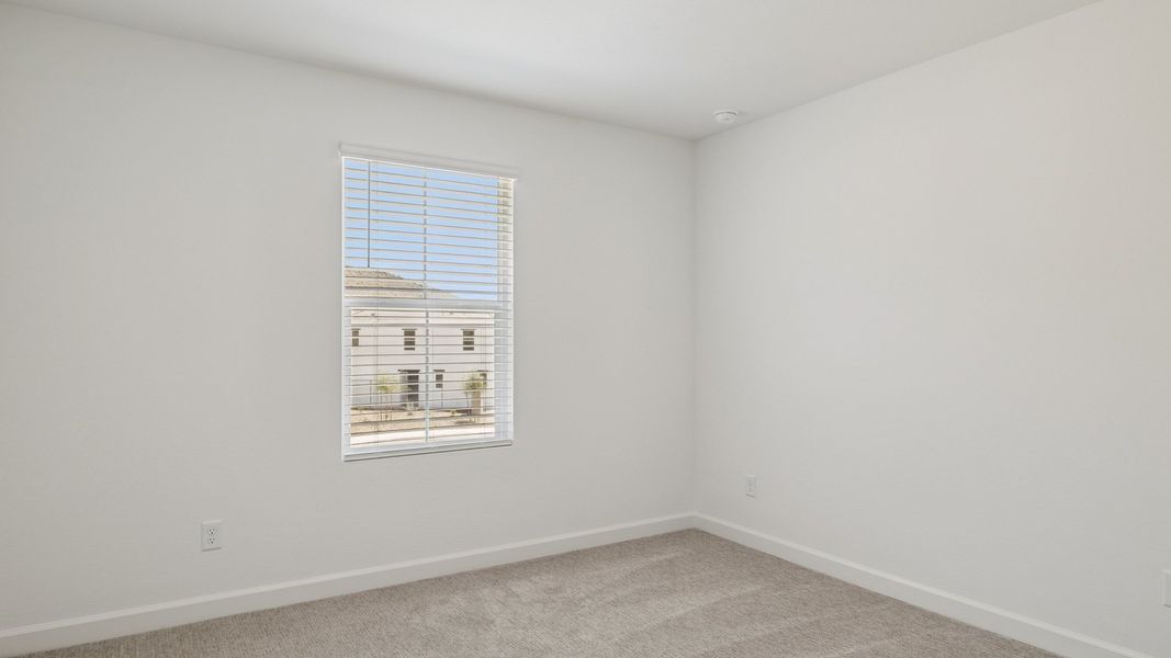 Spacious, unfurnished interior of a new home in The Buttes at Mystic, Peoria (Image 27). Spacious, unfurnished interior of a new home in The Buttes at Mystic, Peoria (Image 27).