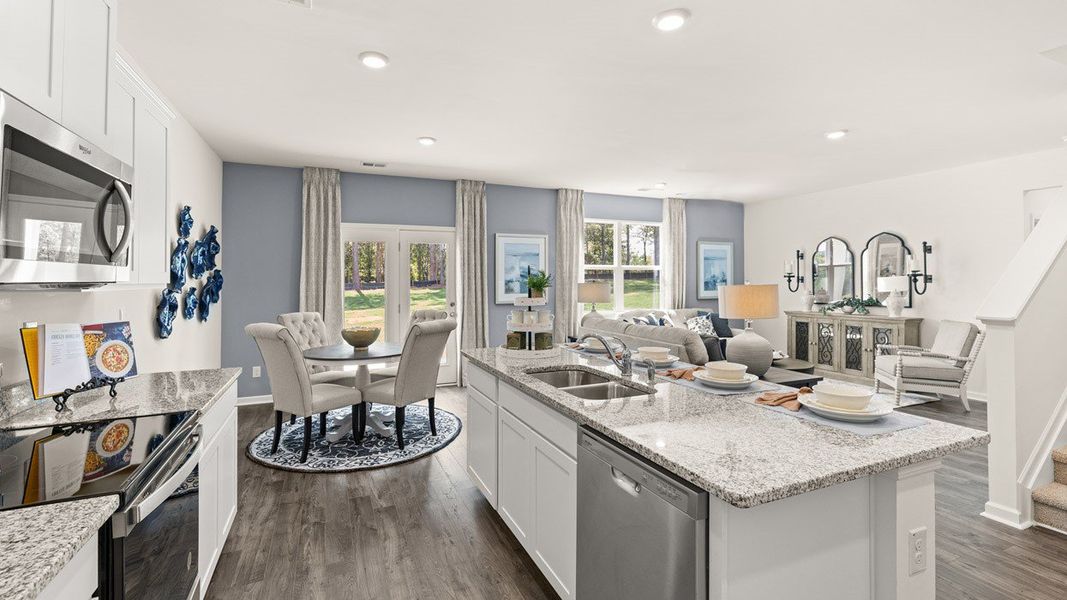 Representative furnished interior of a home built from the Hayden by D.R. Horton in Captain's Corner, Grovetown (Image 15).