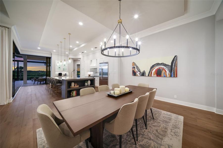 Furnished interior view inside a new home in , Parrish (Image 51).