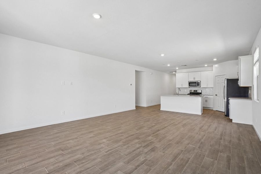 Dining and kitchen Dining and kitchen