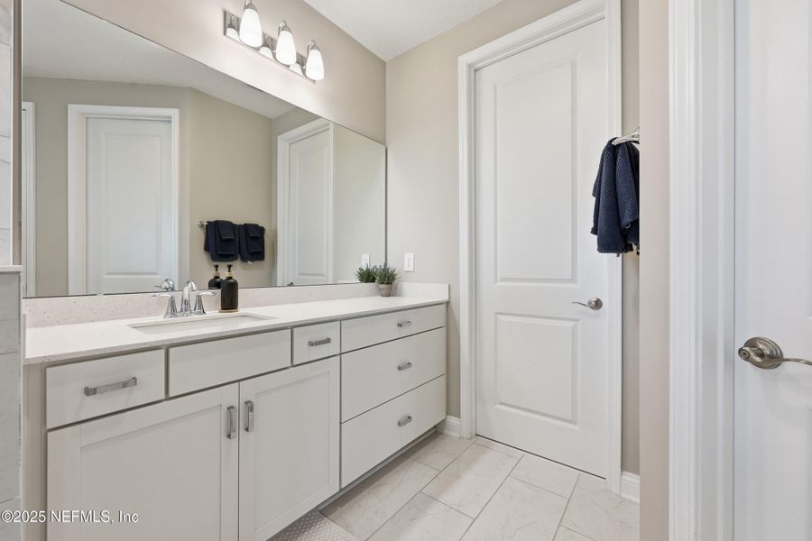 Furnished interior view inside a new home in , St. Johns (Image 37).