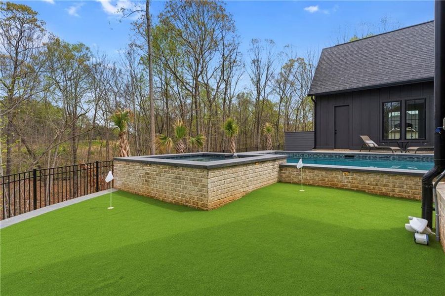 Exterior details and patio area of a home in , Dacula (Image 31).