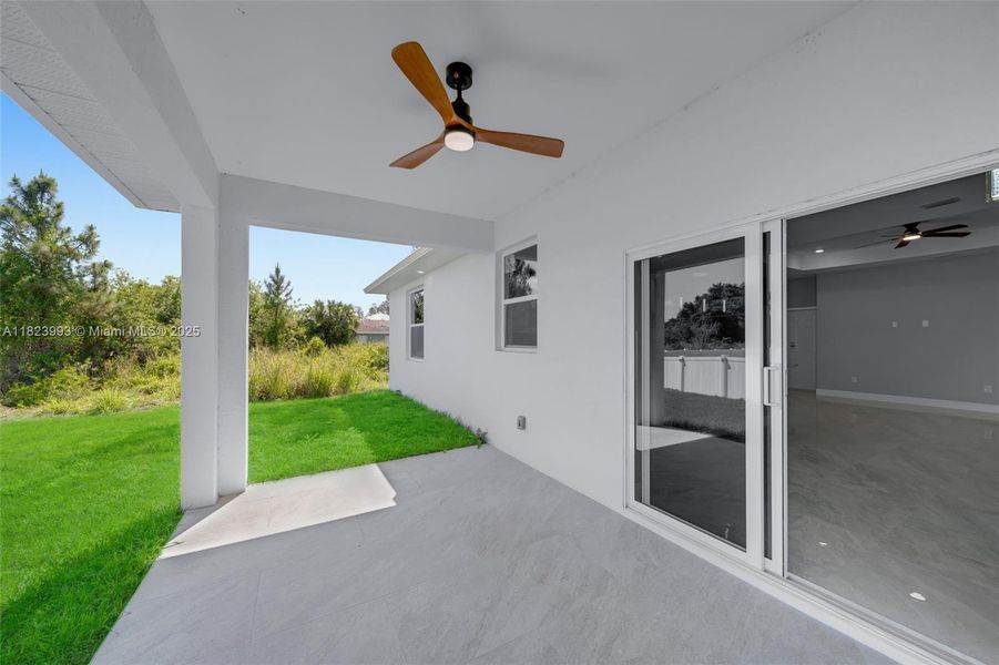 Exterior details and patio area of a home in , Lehigh Acres (Image 3). Exterior details and patio area of a home in , Lehigh Acres (Image 3).