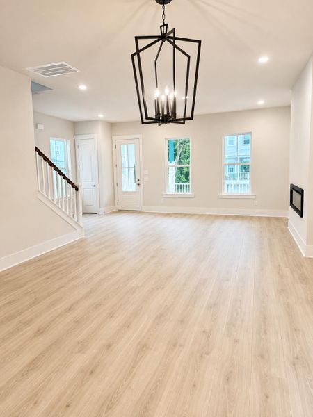 Spacious, unfurnished interior of a new home in Indigo Grove Single Family Homes, Johns Island (Image 15).