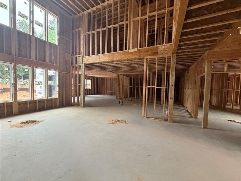 In-progress construction of a new home in , Fairburn, GA (Image 13).
