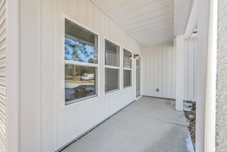 Exterior details and patio area of a home in , Summerville (Image 3).