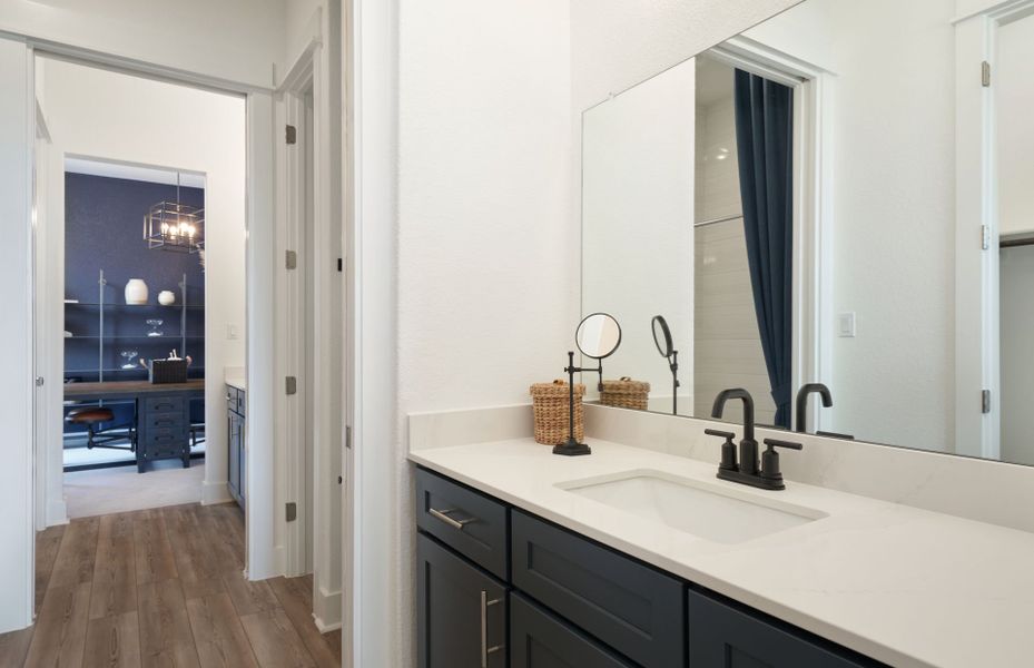 Representative furnished interior of a home built from the Reverence by Pulte Homes in Regent Hills - Enchantment Series, Buckeye (Image 21).