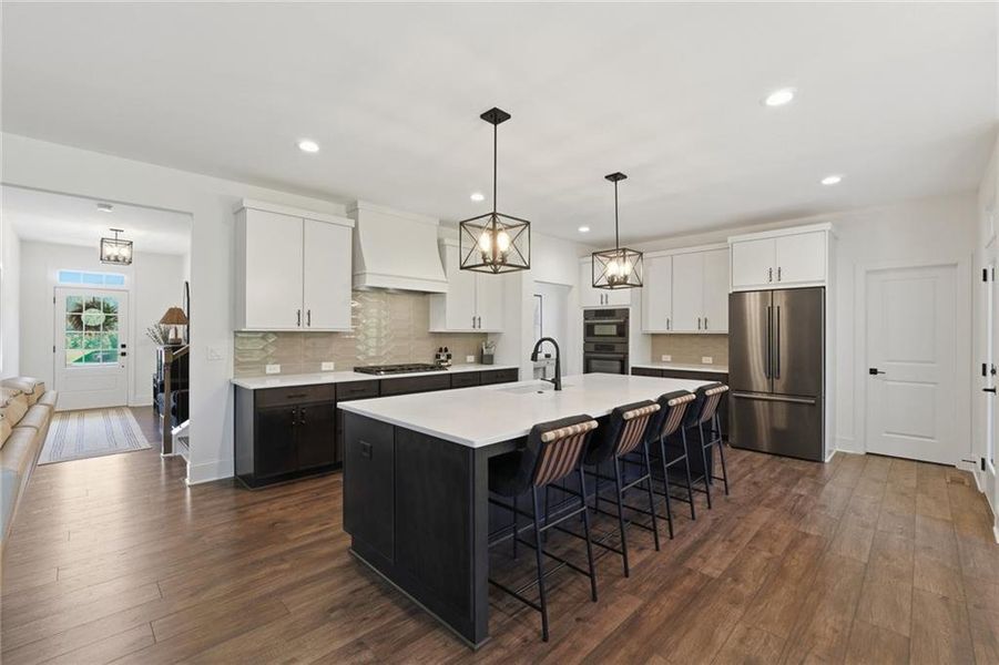 Furnished interior view inside a new home in , Woodstock (Image 13).