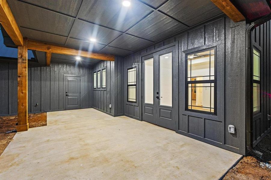 Back Patio off the Primary Suite