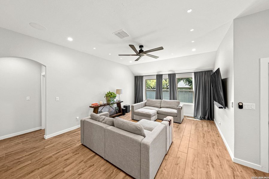 Furnished interior view inside a new home in Davis Ranch, San Antonio (Image 28).