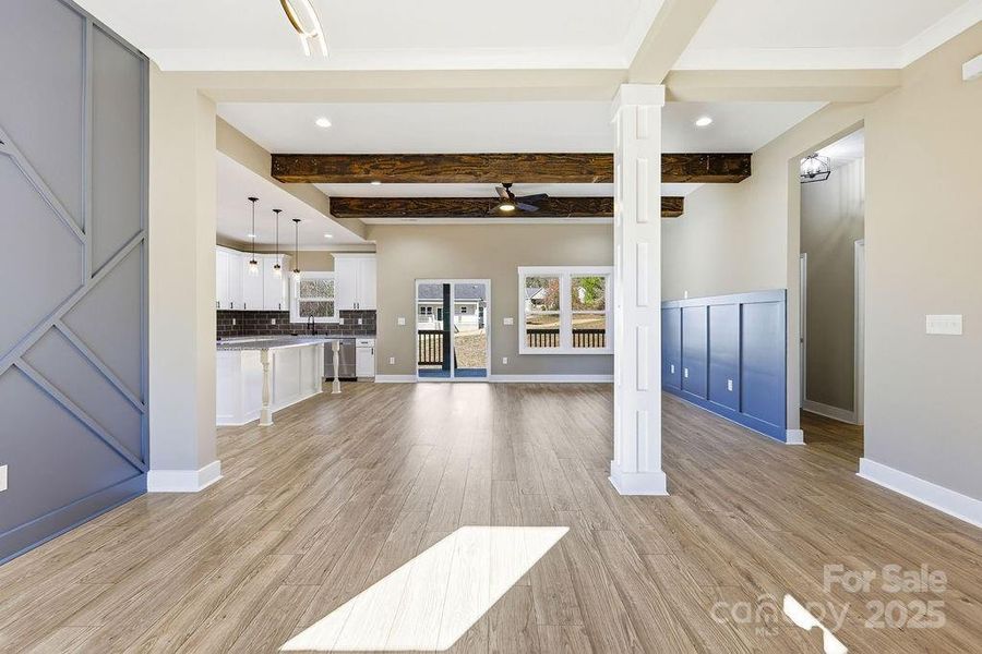 Spacious, unfurnished interior of a new home in , Hendersonville (Image 30).