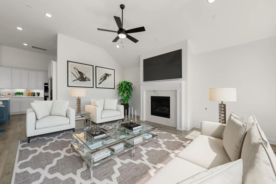 Huntley II C family room