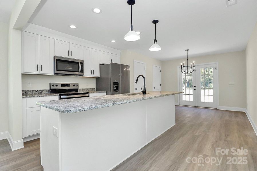 Furnished interior view inside a new home in , Rock Hill (Image 12). Furnished interior view inside a new home in , Rock Hill (Image 12).