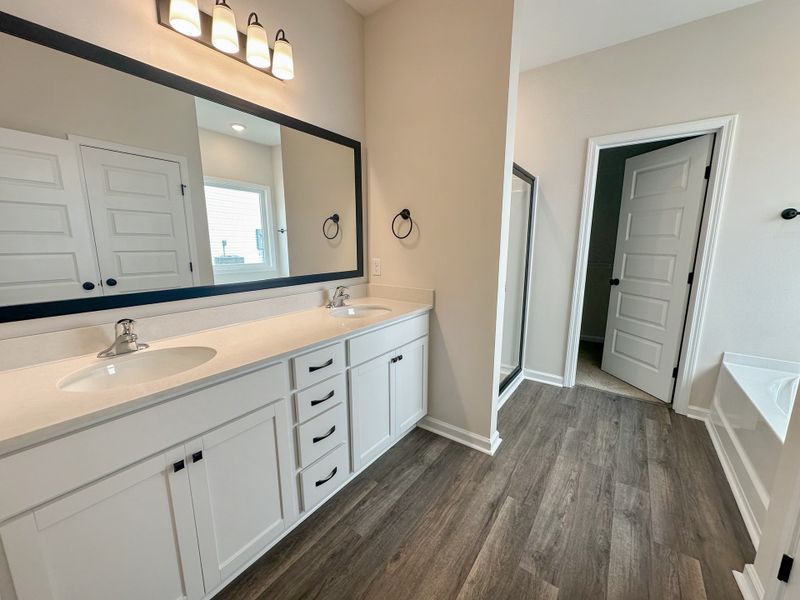 Furnished interior view inside a new home in Tranquil South, Hinesville (Image 8).