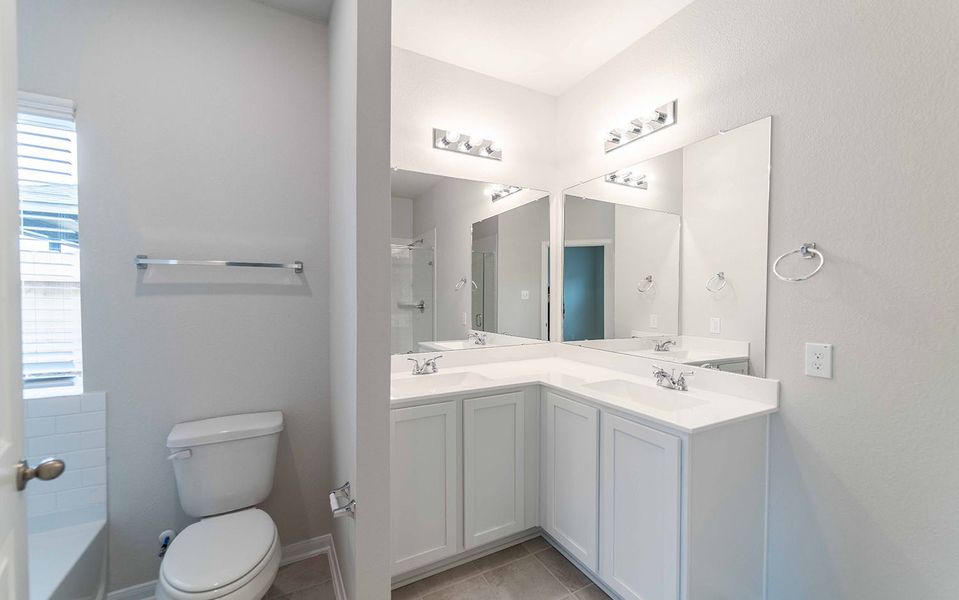 Furnished interior view inside a new home in Cypress Green, Hockley (Image 7).