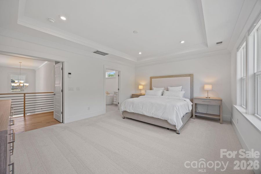 Furnished interior view inside a new home in Olmsted, Huntersville (Image 28).