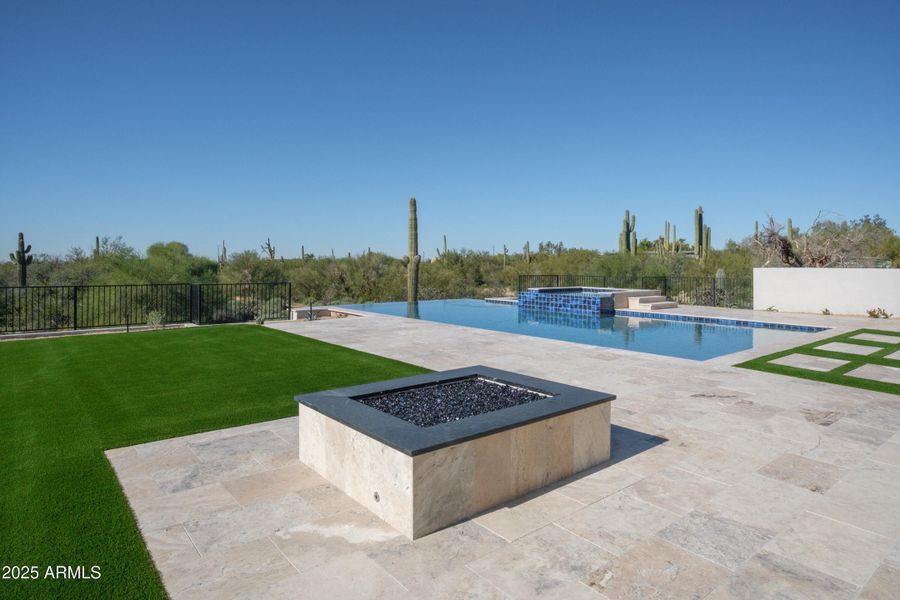 Firepit on Cool Desert Nights 7926 E Mor Firepit on Cool Desert Nights 7926 E Mor