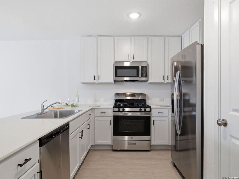 Furnished interior view inside a new home in Sapphire Grove, San Antonio (Image 11).