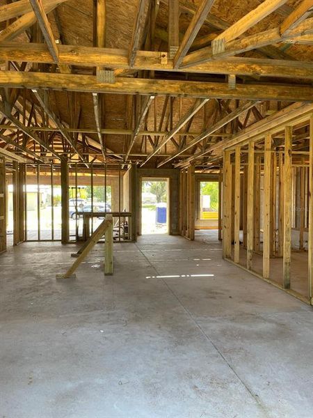 In-progress construction of a new home in , Sebring, FL (Image 30).