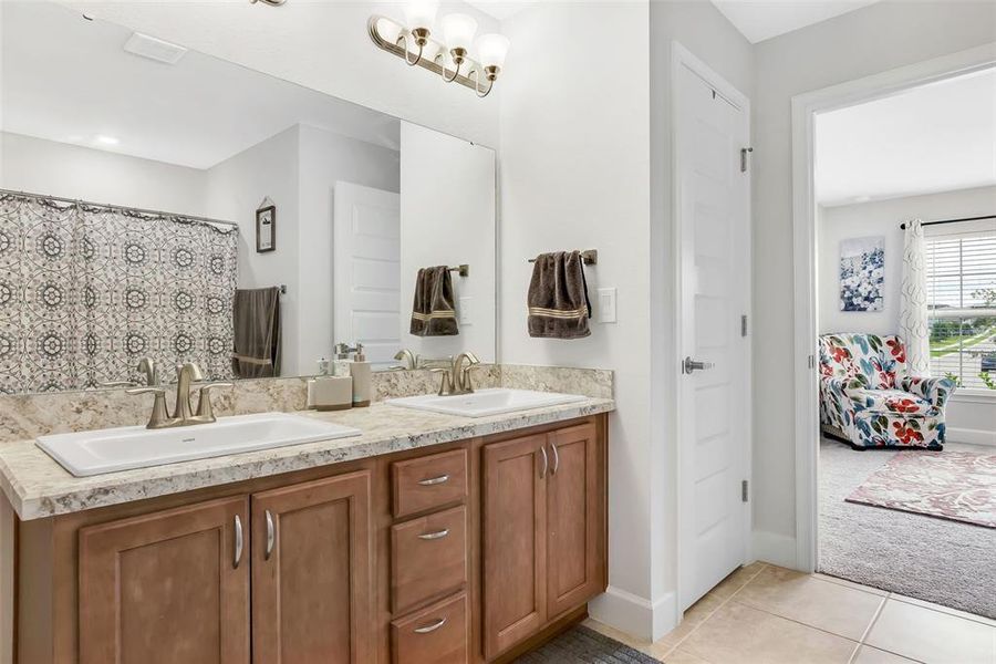 Furnished interior view inside a new home in Citrus Landing, Davenport (Image 34).